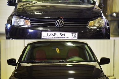 Восстановление кузова, рихтовка и окрас Volkswagen Polo